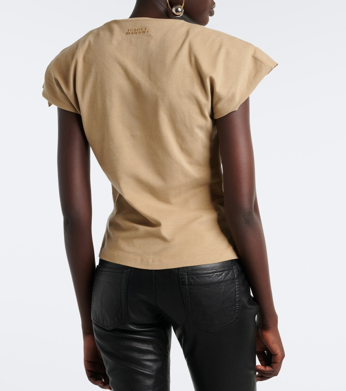 Isabel Marant Nadrine cotton jersey top