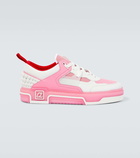 Christian Louboutin Astroloubi leather-trimmed sneakers