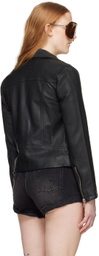 Ksubi Black Amplify Leather Jacket