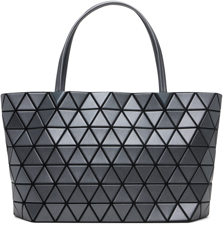 Photo: BAO BAO ISSEY MIYAKE Gray Bateau Tote