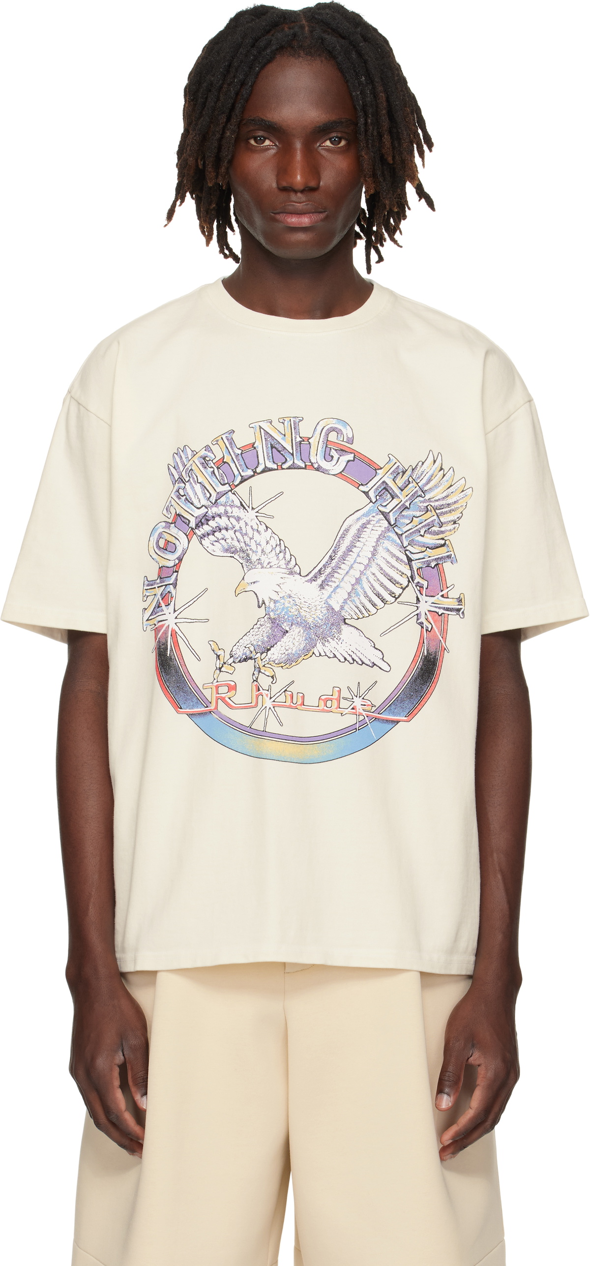 Rhude Off-White 'Sardines' T-shirt Rhude
