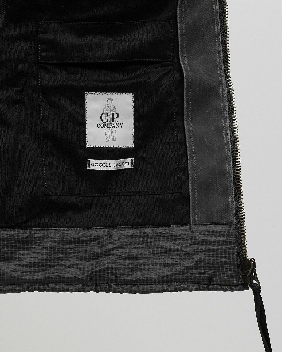 C.P. Company Outerwear   Medium Jacket Black Windbreaker