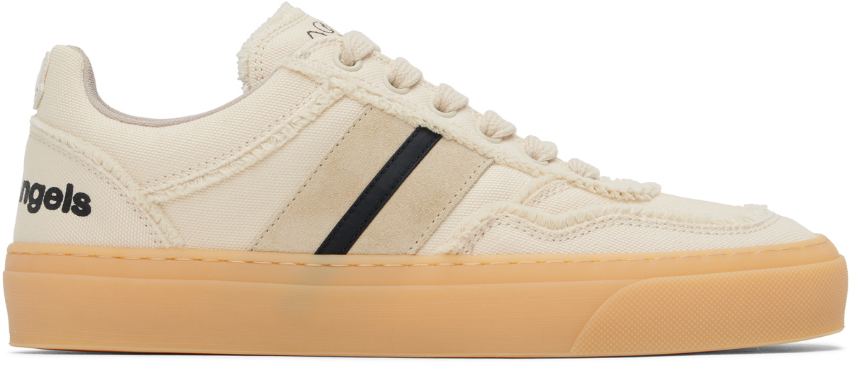 Moncler Genius Moncler x Palm Angels Beige Low Top Sneakers