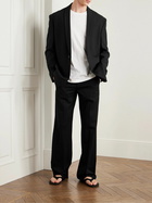 The Row - Manuel Shawl-Lapel Wool-Blend Suit Jacket - Black
