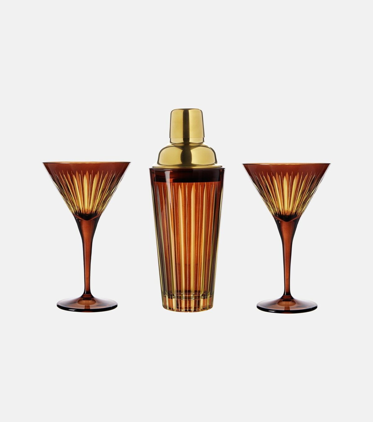L'Objet Prism glass cocktail set