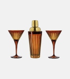 L'Objet Prism glass cocktail set