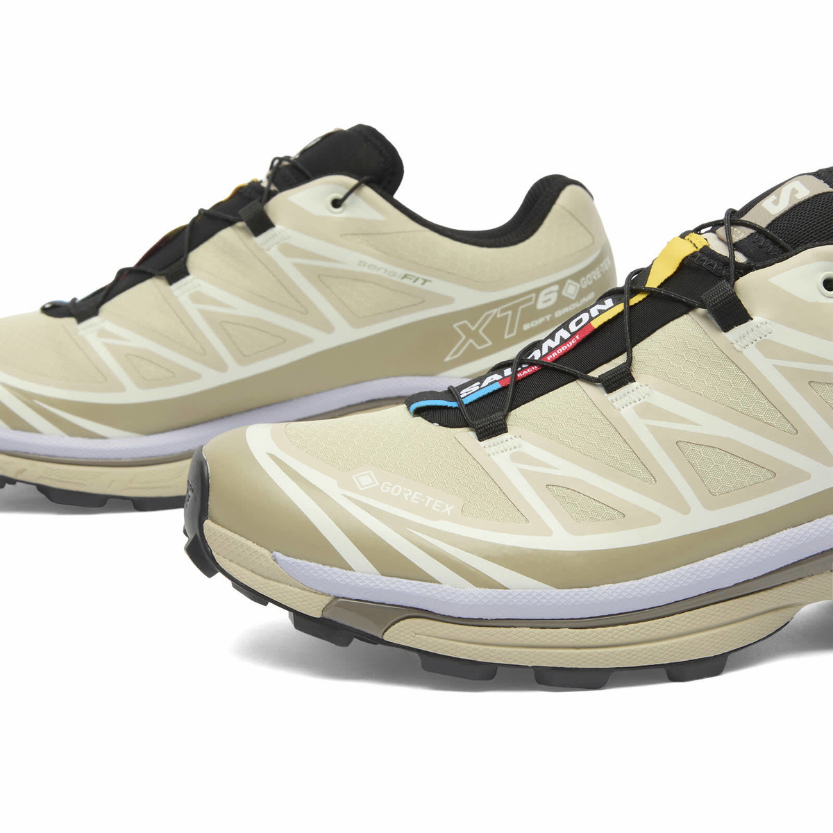Salomon Women's XT-6 GTX Sneaker in Eucalyptus/Silver Sage/Cosmic Sky