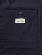 Hartford - Jonbee Flannel Blazer - Blue