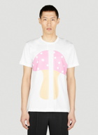 Comme des Garçons SHIRT - x Brett Westfall Mushroom T-Shirt in White