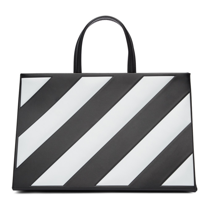 Off white discount diagonal stripe bag