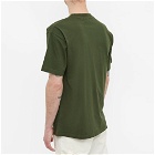 Olaf Hussein Men's Chainstitch T-Shirt in Forest Green