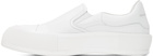 Alexander McQueen White Deck Skate Sneakers