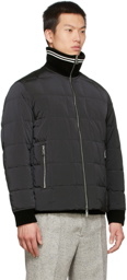 Theory Reversible Black & Brown Down Rector Jacket