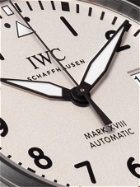 IWC Schaffhausen - Pilot's Mark XVIII Automatic 40mm Stainless Steel and Leather Watch, Ref. No. IW327002
