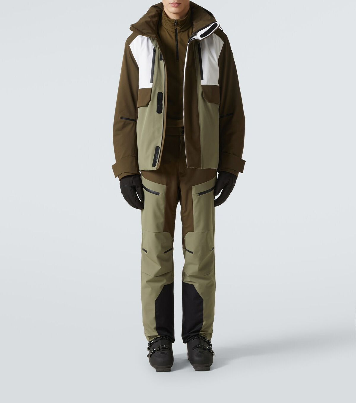Fusalp Pravio colorblocked ski top