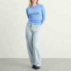 Samsøe Samsøe Women's Sadou Long Sleeve T-Shirt in Della Robbia Blue
