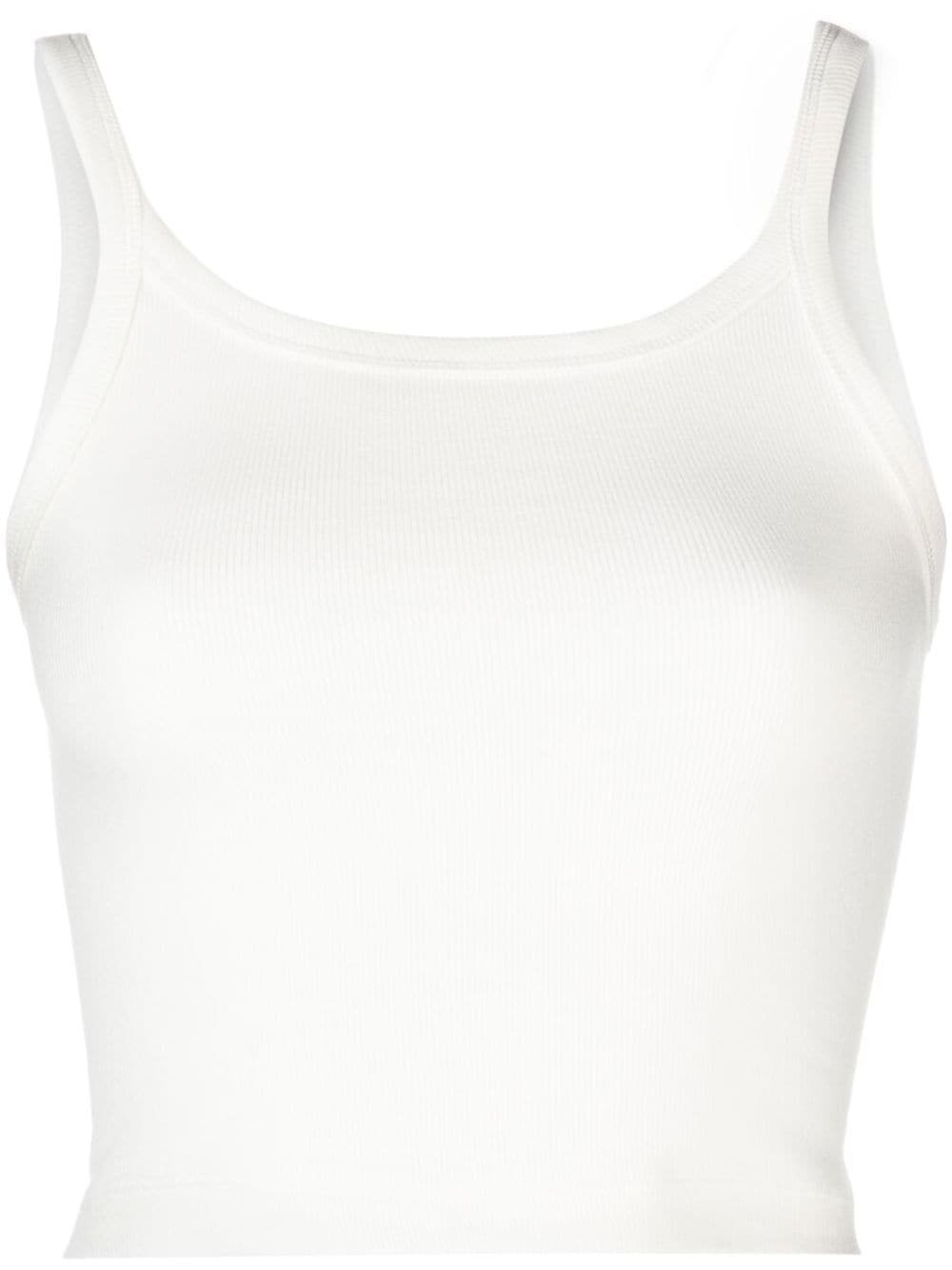 WARDROBE.NYC Ribbed Cropped Tank Top WARDROBE.NYC