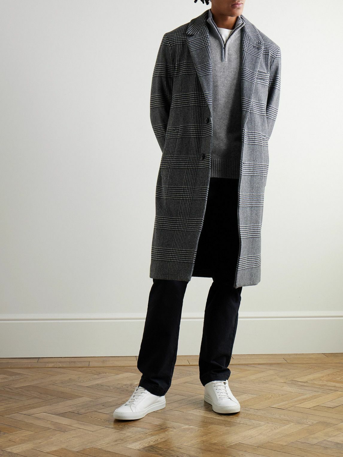 James Perse - Cashmere Half-Zip Sweater - Gray James Perse