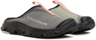 Salomon Gray & Green RX 3.0 Slides