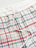 Thom Browne - Straight-Leg Logo-Appliquéd Cotton-Blend Tweed Drawstring Shorts - Multi