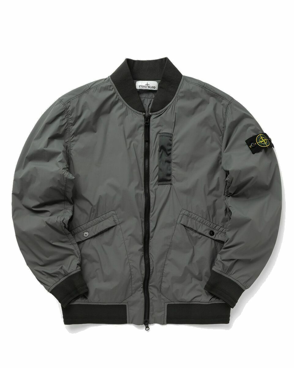 Photo: Stone Island Packable Jacket Grey - Mens - Bomber Jackets