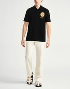 Versace Mens Polo shirt in Black