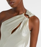Max Mara Odissea one-shoulder gown