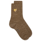 Rostersox B Tiger Socks in Olive