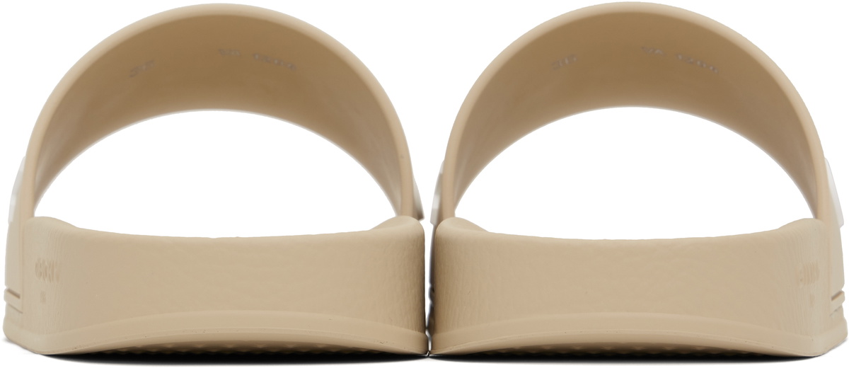 Givenchy Beige Rubber Pool Slides