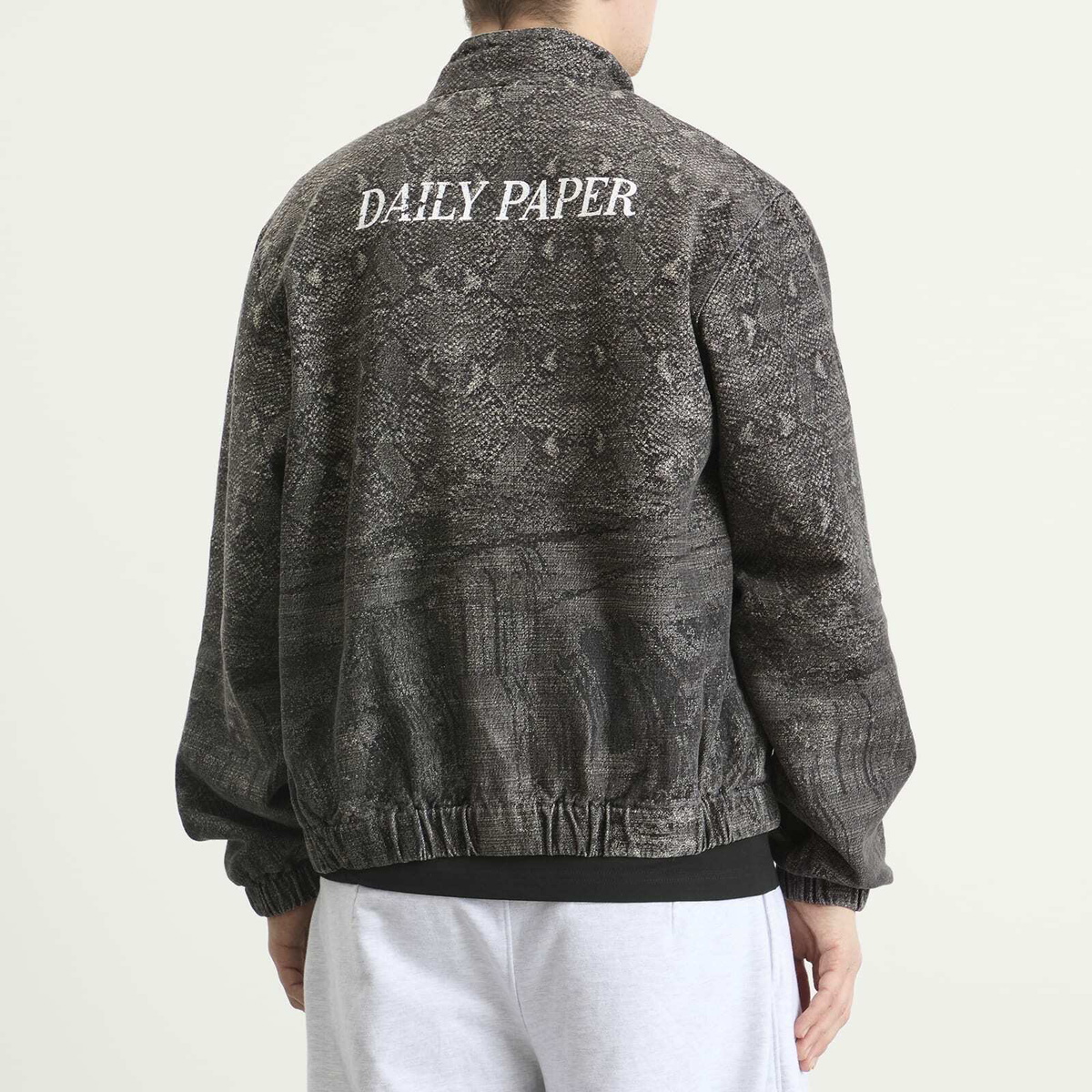 Daily Paper Men's Snake Track Jacket in Denim