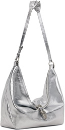 Marge Sherwood Silver Belted Bag