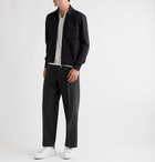 Barena - Pinstriped Woven Trousers - Black