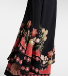 La DoubleJ Friday printed crêpe minidress