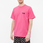 Vetements Men's Logo Limited Edition T-Shirt in Hot Pink