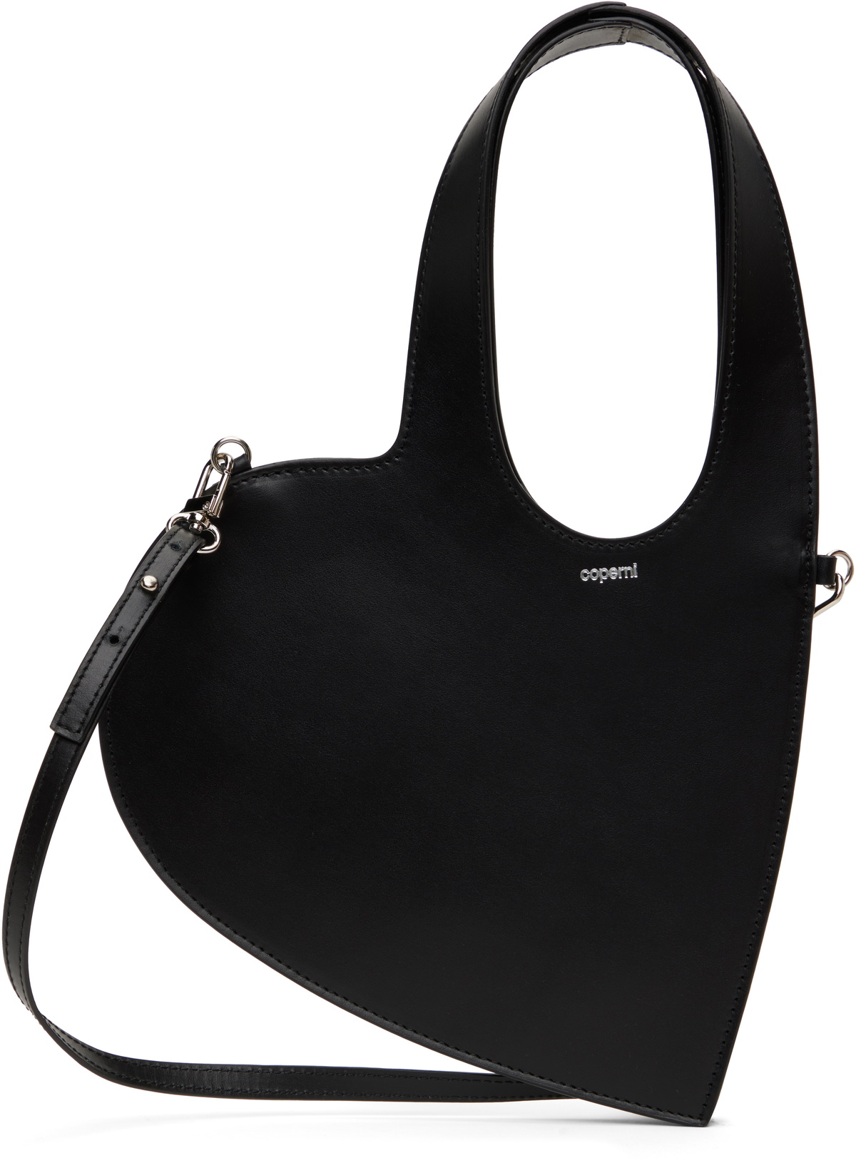 Coperni Black Crossbody Baby Heart Tote