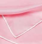 Emma Willis - Silk-Twill Pocket Square - Pink