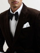 De Petrillo - Pre-Tied Silk and Cotton-Blend Twill Bow-Tie