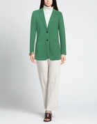 Msgm Womens Blazer in Green