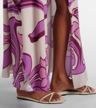 Adriana Degreas Printed beach cover-up