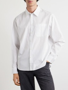 Rag & Bone - Striped Cotton-Poplin Shirt - White