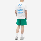 New Balance Men's Half Full T-Shirt in White/Blue