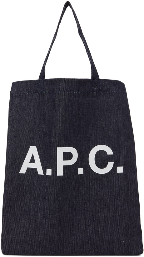 Photo: A.P.C. Indigo Denim Lou Tote