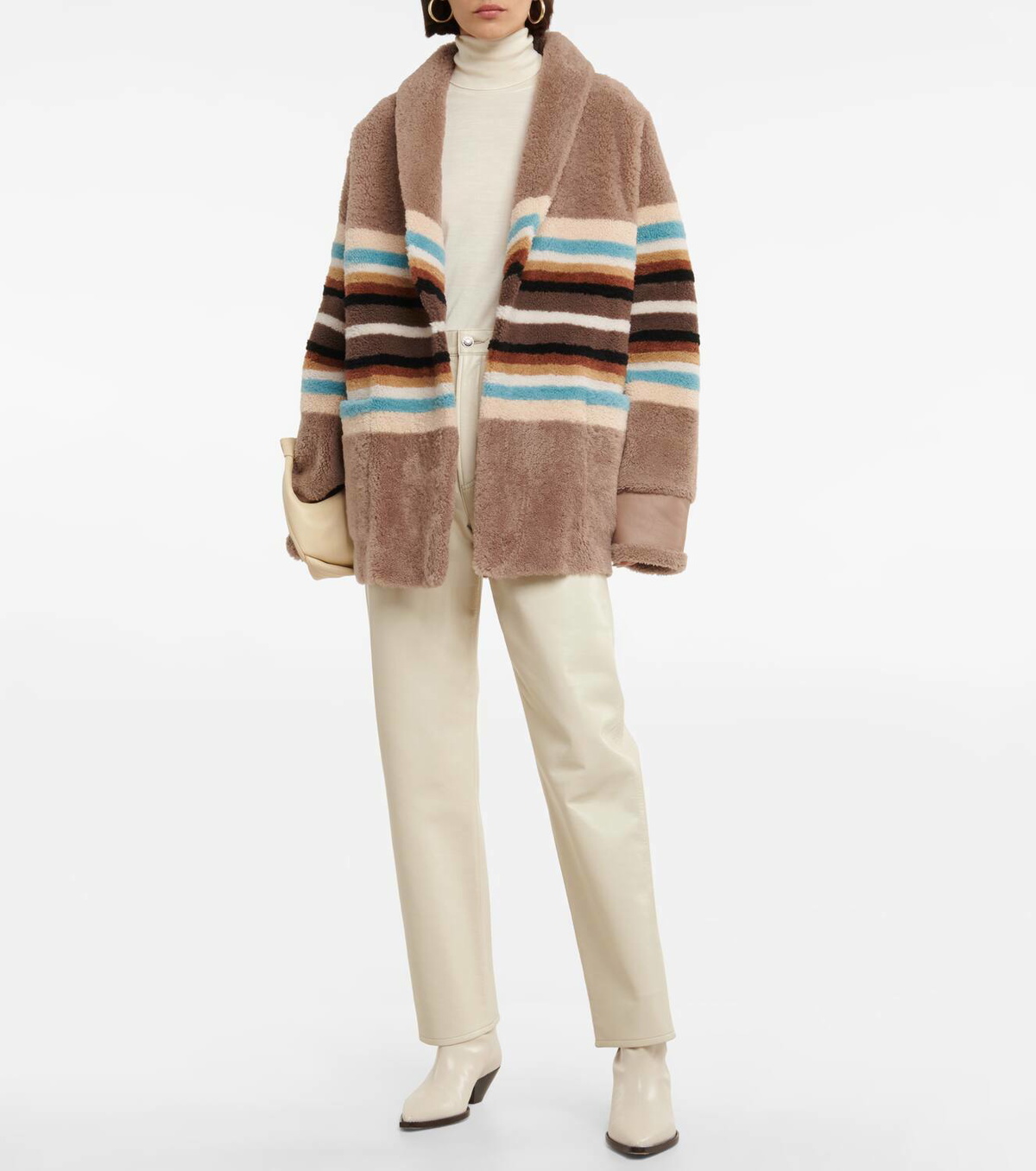 Blancha Shearling cardigan