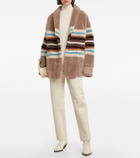 Blancha Shearling cardigan