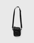A Bathing Ape SHARK LEATHERINI BAG Black Mens Messenger & Crossbody Bag