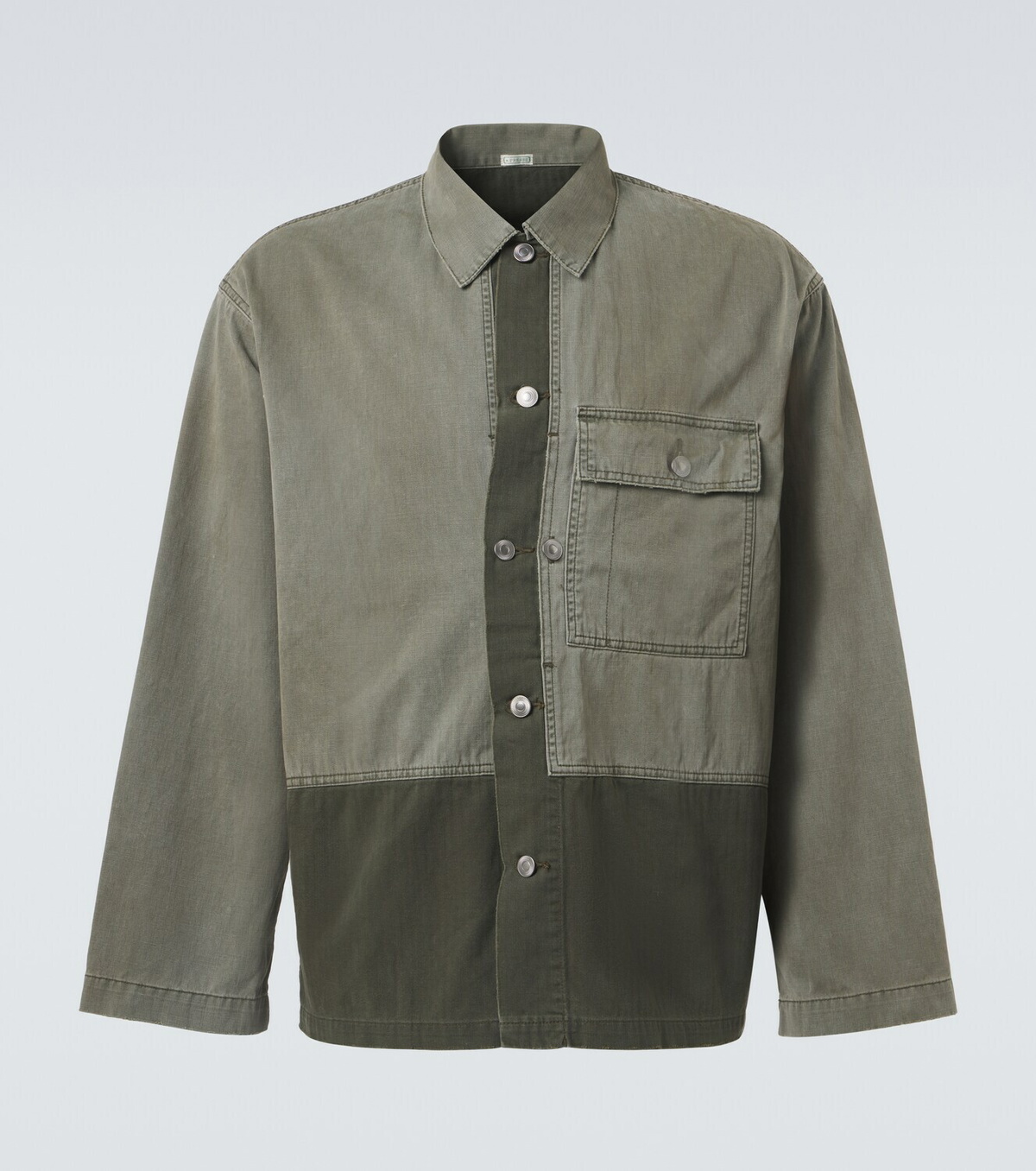 A.Presse Paneled cotton jacket