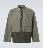 A.Presse Paneled cotton jacket