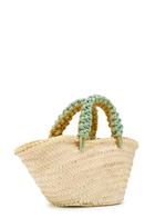 Alemais Macrame Mini Woven Basket bag - Beige - One Size