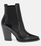 Saint Laurent - Theo 95 leather Chelsea boots