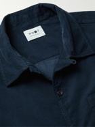 NN07 - Julio Cotton-Corduroy Shirt - Blue